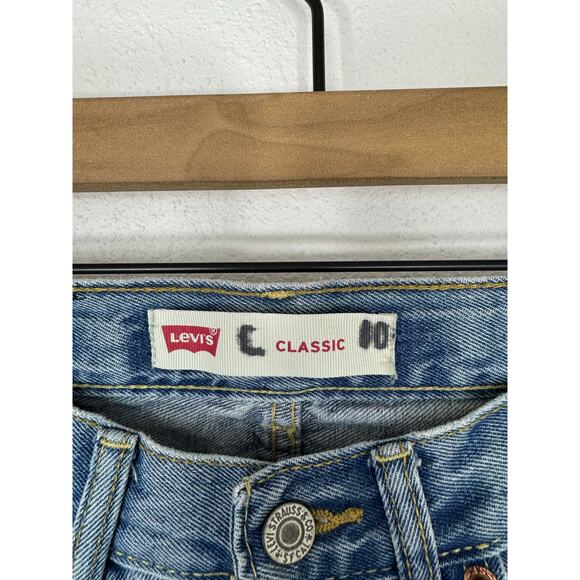 Levi’s Girls Classic Jeans | Size 10 Reg W25 L25 | Distressed Patchwork - Picture 6 of 6